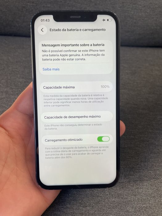 iPhone 12 128gb bateria 100% ecra excelente