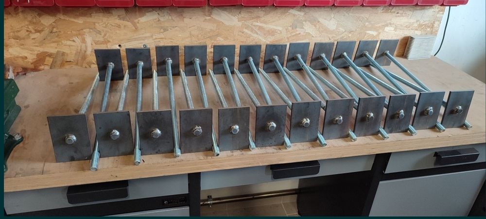 Kotwa do murłat M16x500