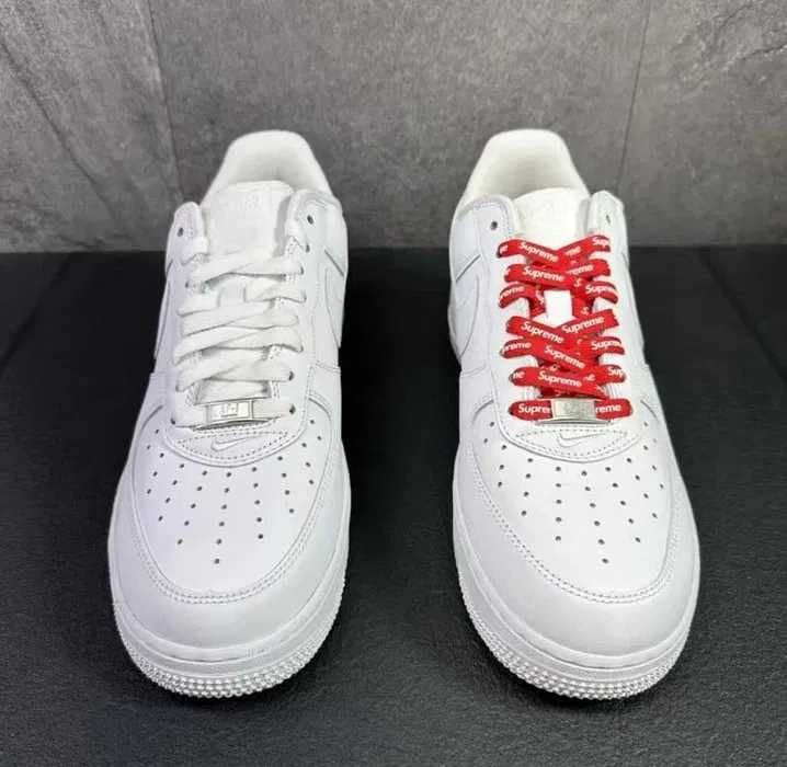 Nike Air Force 1 Low Supreme White R.43