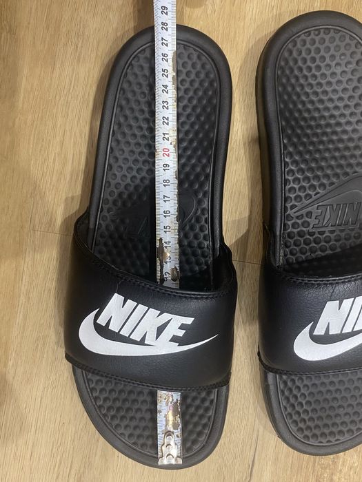 Тапки шльопанці сандали чоловічі43р27см Nike Black Originaj Найк Ідеал