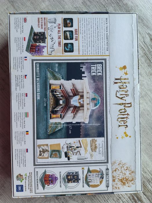 Klocki ceramiczne Brick Trick Harry Potter - Gringotts Wizarding Bank