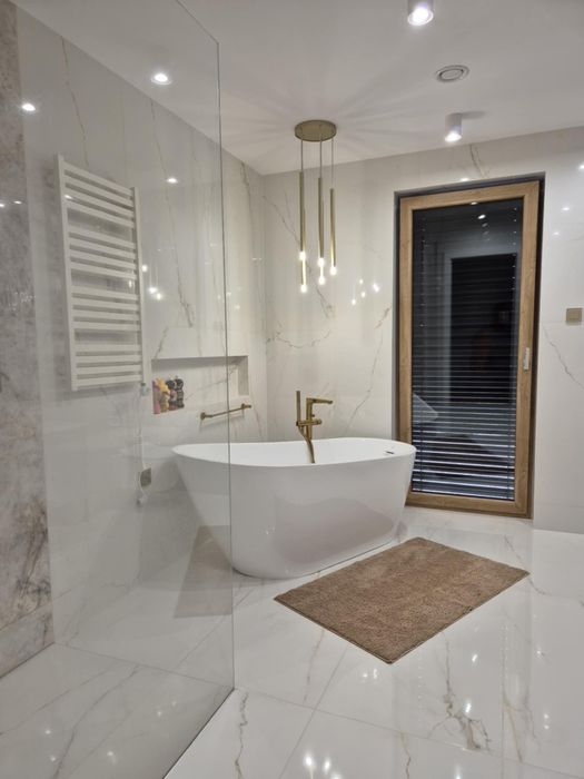 Remont łazienki płytki glazura, krótkie terminy