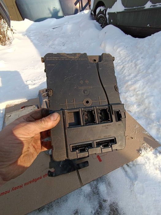 ЕБУ Рено Сценик 1.6 Блок Управления Иммобилайзер Ключ карта Комплект