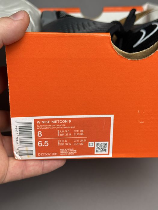 Оригінал! Чоловічі кросівки Nike Metcon 9 (39 EUR) DZ2537-001
