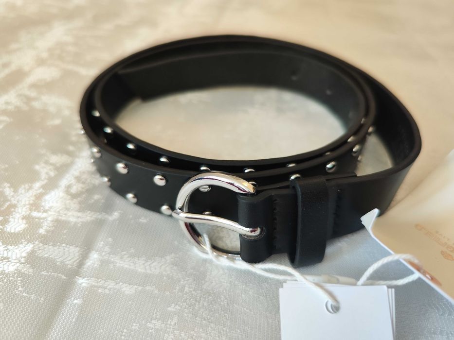 Cinto preto Springfield – 95 - novo com etiqueta