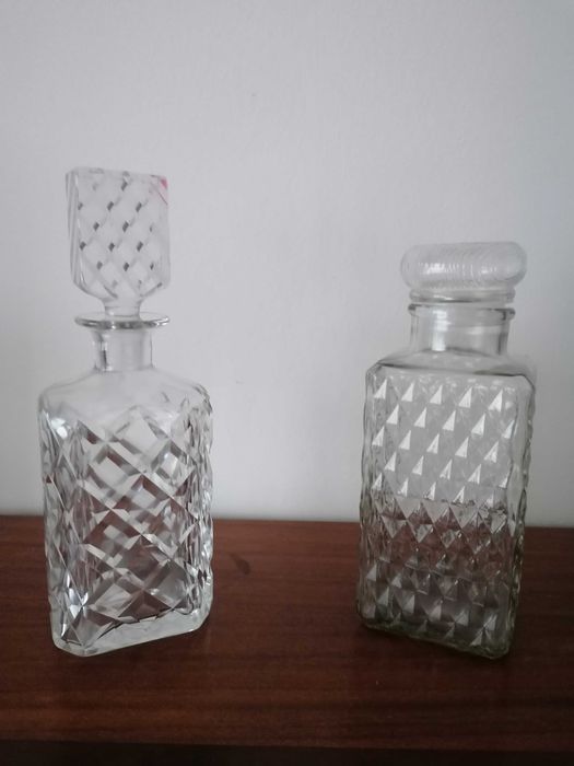 Garrafas de vidro para licor