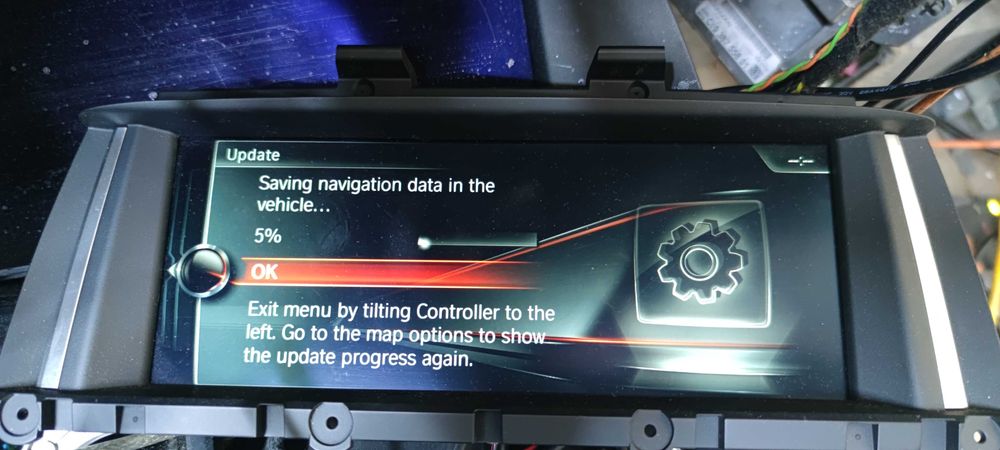 BMW NBT nawigacja X3 X4 X5 F30 F10 F25 F26 F15 carplay, mapa,