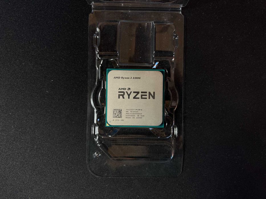 Conjunto Rx 580 + Ryzen 3 2200g