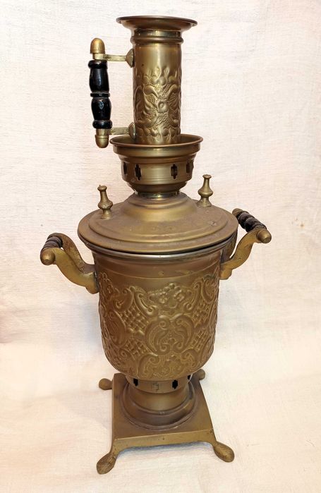 Samovar Metal Século XIX