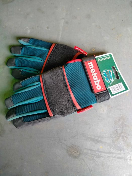 rękawice robocze monterskie rozmiar L Metabo nowe