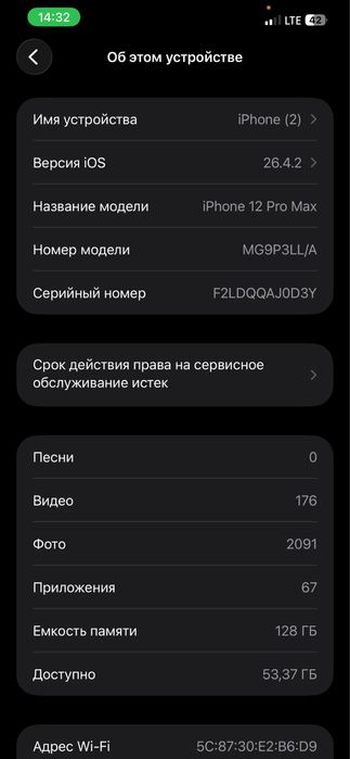 iPhone 12 Pro Max 128GB
