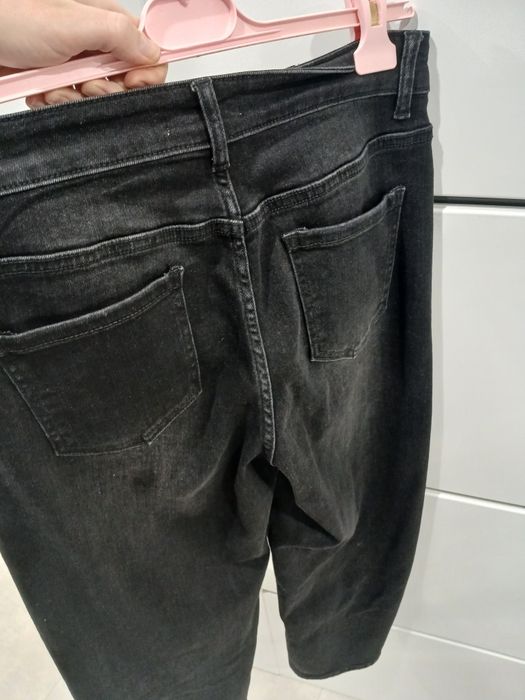 Czarne damskie balloon