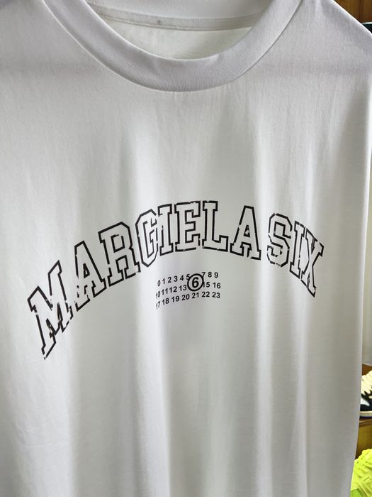 Футболка Maison Margiela MM6 White Logo 6