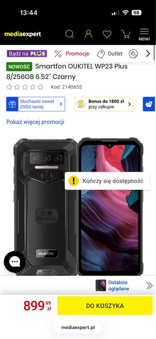 OUKITEL WP23 Plus 8/256GB