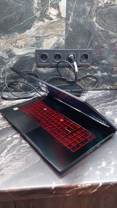 Ігровий Msi 17.3/Gtx 6Gb 1660/i7-10750H/Ssd/ ноутбук игровой Thin