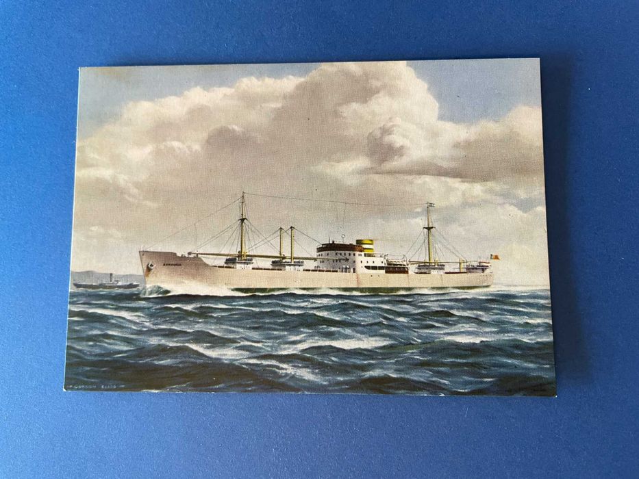 Lote 7 Postais Originais - Companhia Colonial de Navegação, Anos 60