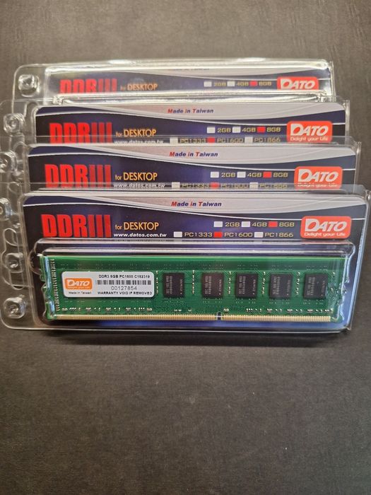 Оперативна пам'ять DDR3.4GB/DDR4.8GB