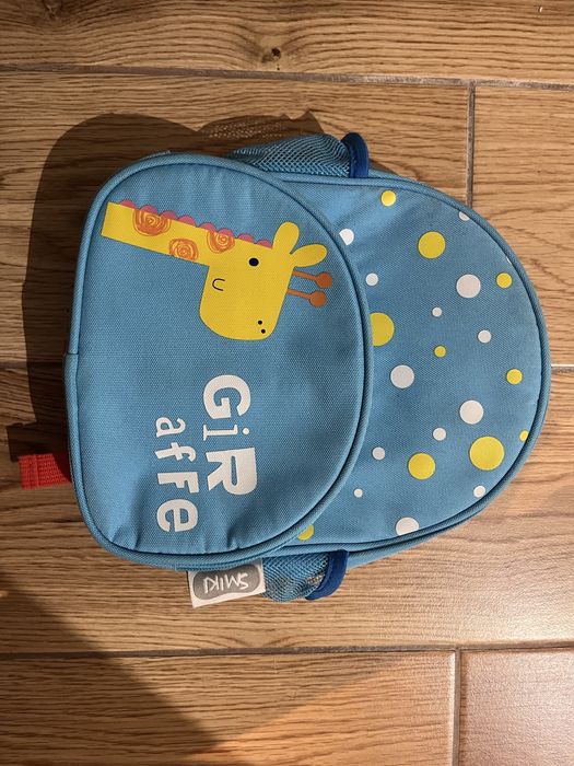 Plecak dla 2-latka Smiki Giraffe smycz pasek bezpieczny