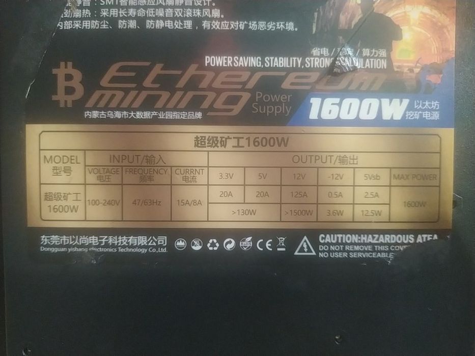 Блок живлення/Surma/1600W