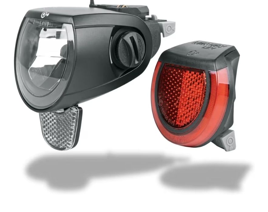 Zestaw przód i tył  SKS Germany MonkeyLink SkyeLight 80 Lux Connect  lampy rowerowe