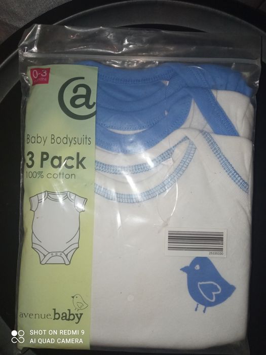 3pak body chłopięcych zestaw komplet