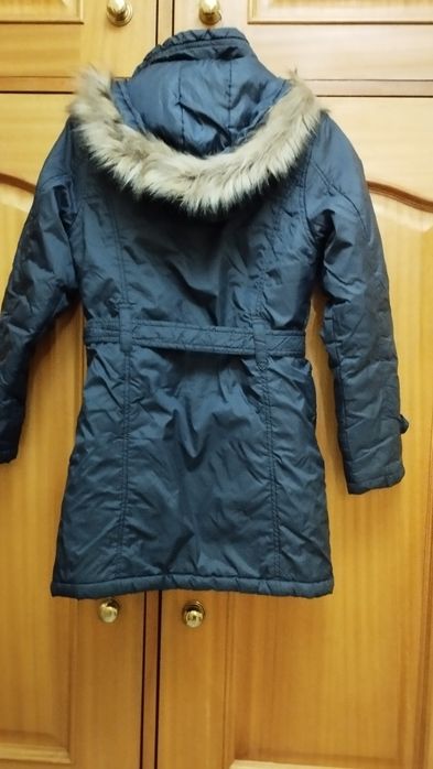 Kispo com capuz . Azul marinho, tamanho M