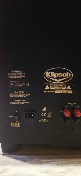 Subwoofer klipsch rw 10d