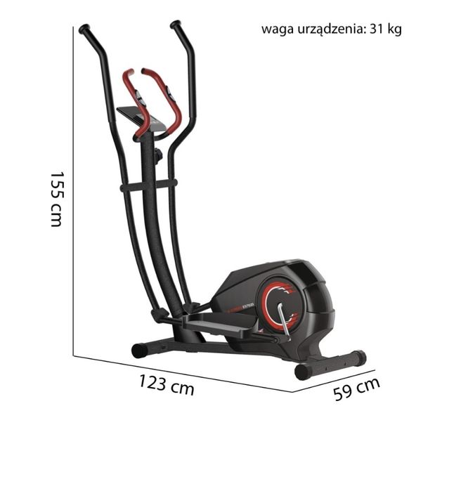 Orbitrek magnetyczny BODY SCULPTURE BE6792