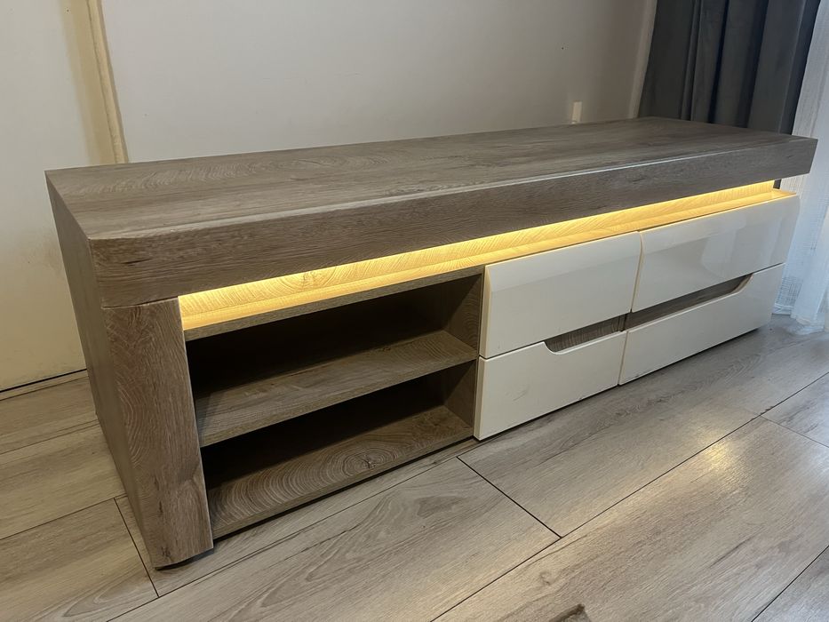 Szafka RTV, Black Red White