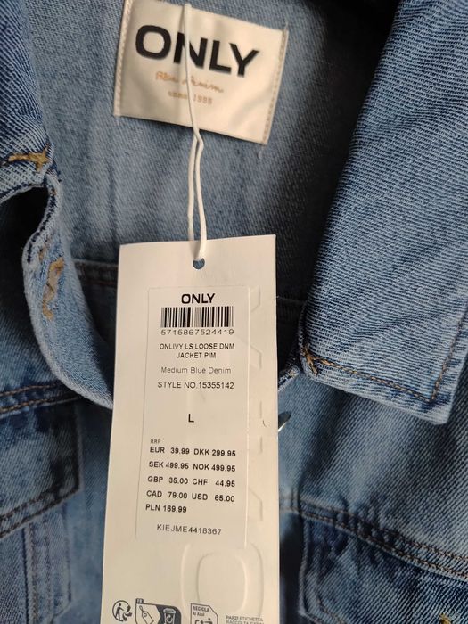 Katana jeansowa ONLY, L