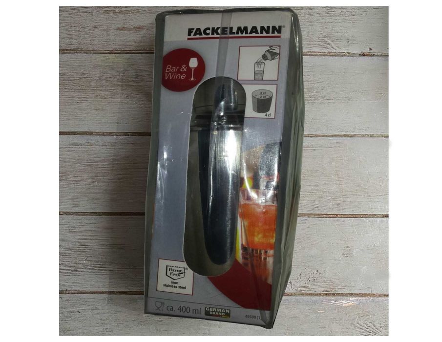 Посуда металлическая 400 мл Германия Шейкер для коктейлей Fackelmann