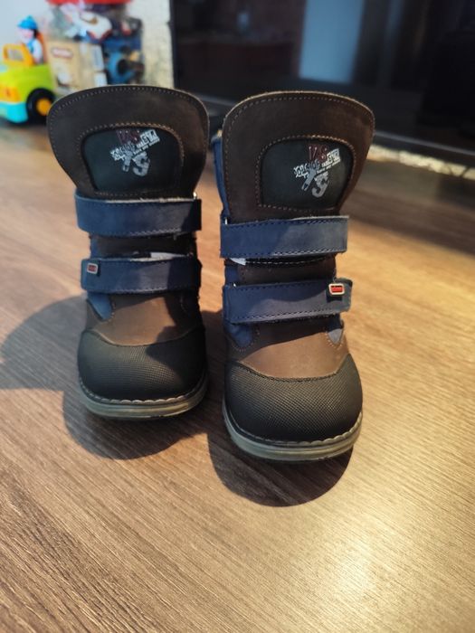 Шкіряні ортопедичні чобітки для хлопчика