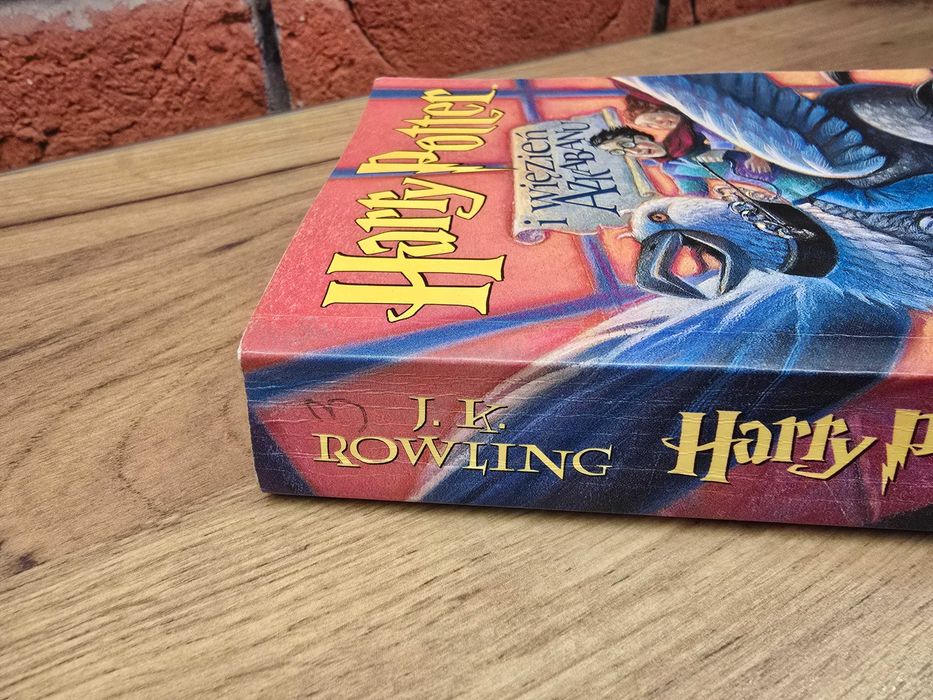Harry Potter I Więzień Azkabanu pierwsze wydanie niepoprawione stare