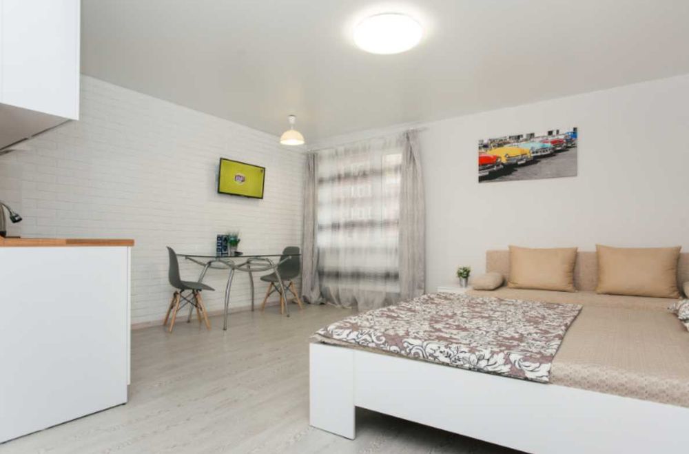 Аренда Почасово и Посуточно. Смарт-студия. ЖК Европейка