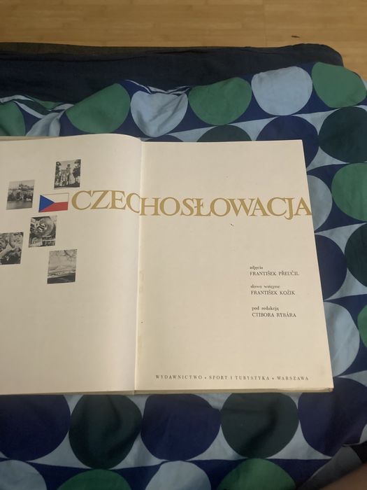 Książka pt ,.Czechosłowacja „1972 rok