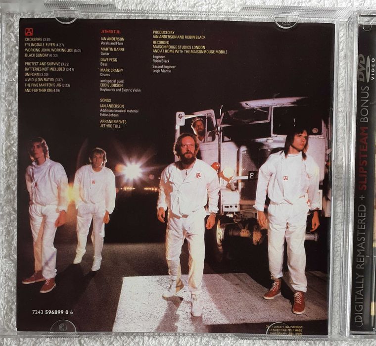Jethro Tull – A + Slipstream (CD, Album, DVD-Video, PAL)