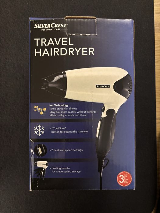 Suszarka turystyczna składana 1200/1600 W joniczna