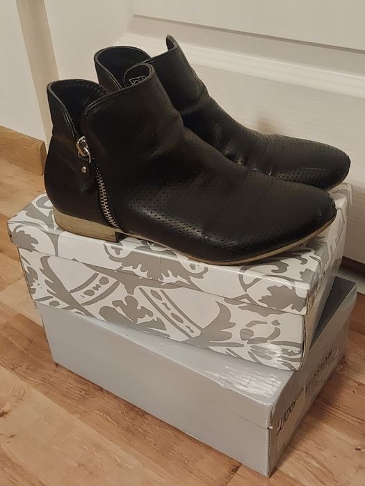 Eleganckie botki wiosna jesień 36