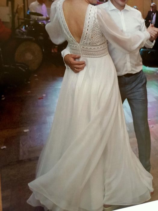 Sprzedam suknię ślubną. Styl Boho .