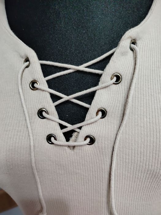 Bluzka bez prążek rozm uniwersalny