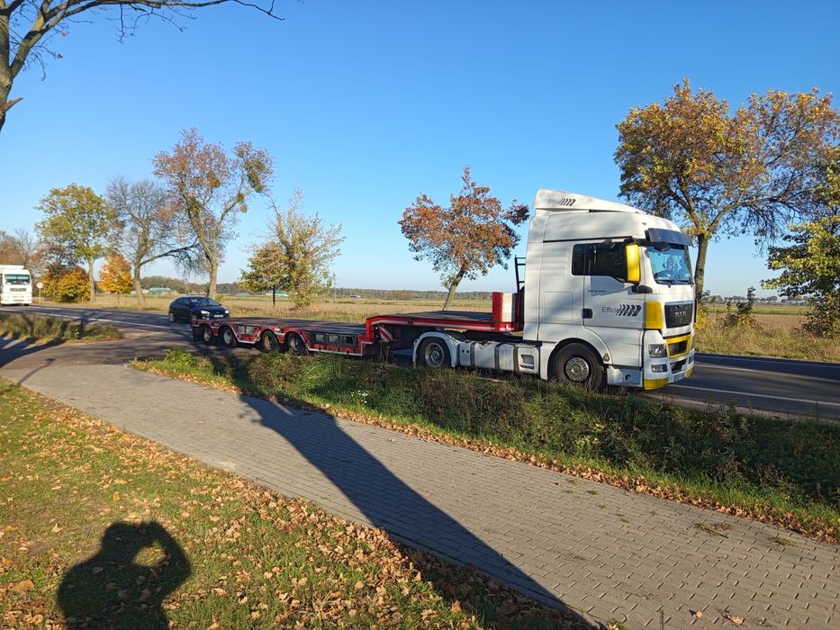 Oferuję transport niskopodwoziowy