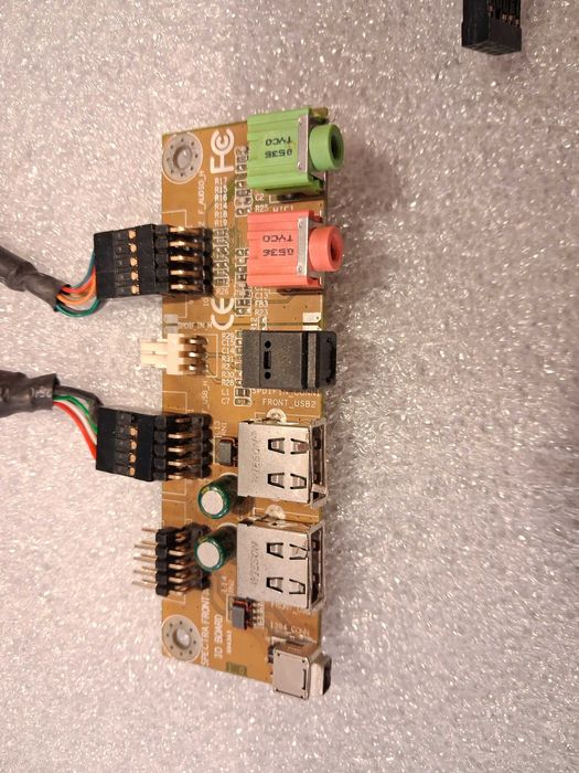 USB Audio do obudowy Panel przedni PC ATX wejście SPDIF IN conn