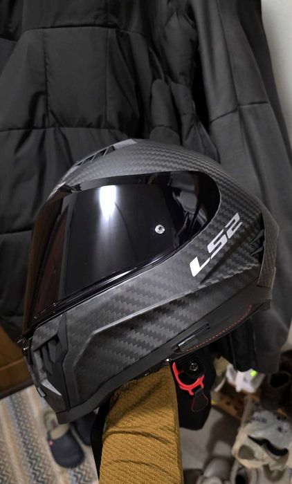 Мотошолом (інтеграл) мотошлем LS2 FF807 Dragon Matt Forged Carbon M