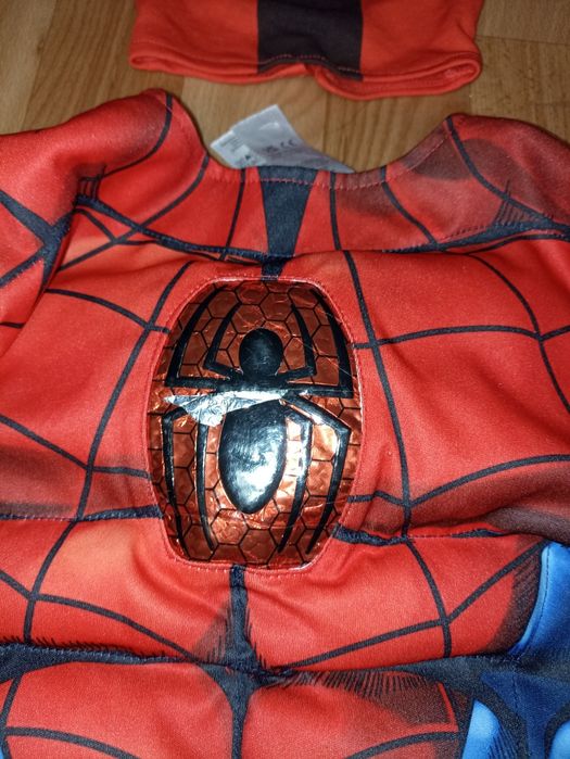 Карнавальный костюм Человек Паук, Spider Man с мускулами от 6-9 лет