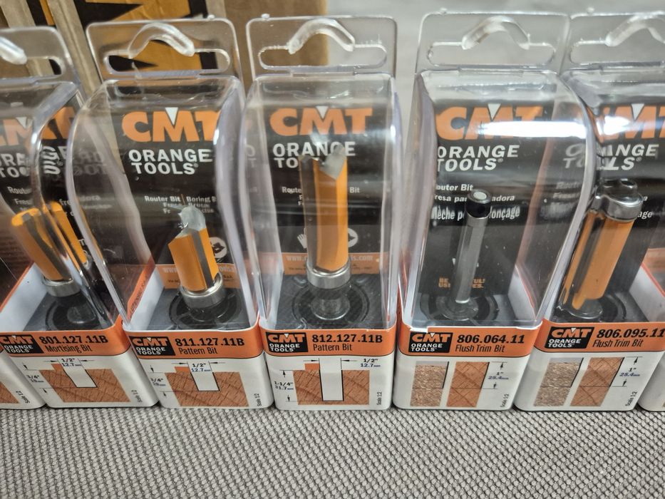 CMT Router bit фрезы для ручного фрезера Makita, DeWalt, Bosch фреза