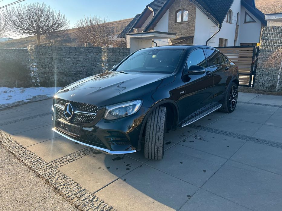 Mercedes-Benz GLC 43 AMG I rej. 2019, Europa, serwis ASO, kamera 360, szyberdach, navi!