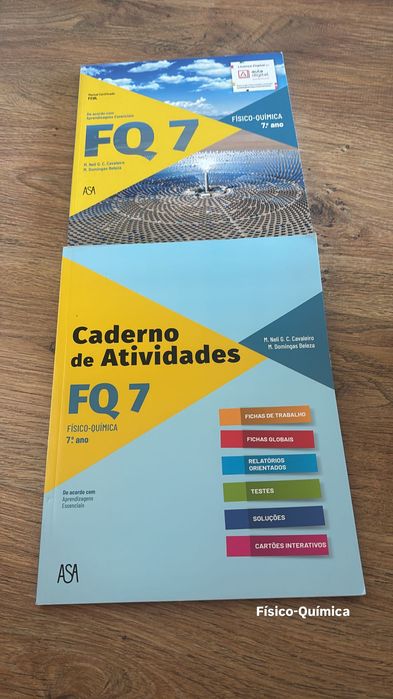 Manuais + livros de fichas 7 Ano NOVOS