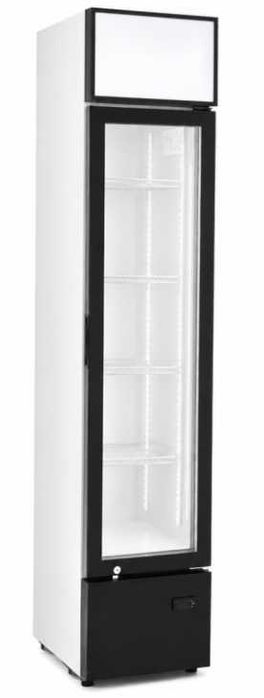 Frigorífico Vertical Porta em Vidro 160L – Linha SLIM