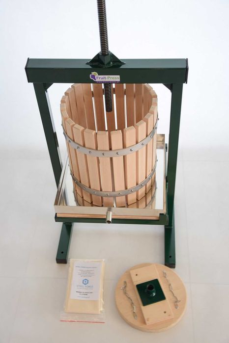 Prasa tłocznia wyciskarka do owoców 24 Litry pojemności