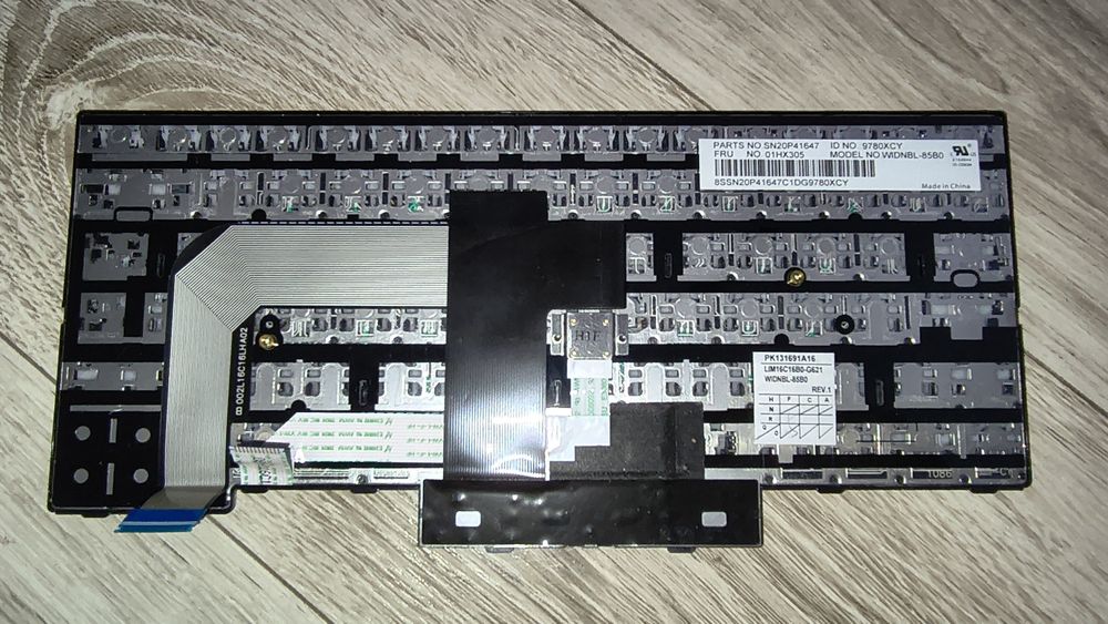 Lenovo ThinkPad T480 Klawiatura sprawna